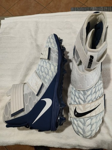 Nike Force Savage Elite 2 tacchetti calcio bianco blu navy BV3962 103 uomo TG 18