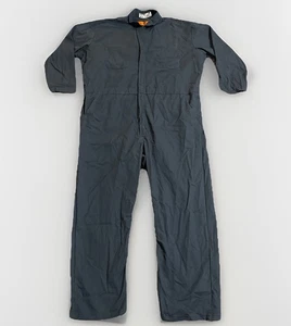 Red Kap Coveralls Men 54RG Green Workwear Full Zip Jumpsuit CT10SG5 EXCELLENT - Picture 1 of 6