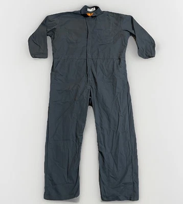 Red Kap Coveralls Men 54RG Green Workwear Full Zip Jumpsuit CT10SG5 EXCELLENT - Image 1 of 4