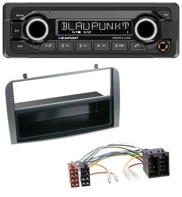 Blaupunkt Bluetooth DAB MP3 USB Autoradio für Alfa Romeo 147 GT Ablagefach anthr - Bild 1 von 4
