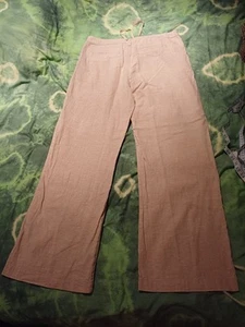 TU Ladies Linen Trousers - Size 16L - Picture 1 of 4
