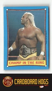 1987 Topps WWF #37 Hulk Hogan WWF Champ in the Ring - Picture 1 of 2