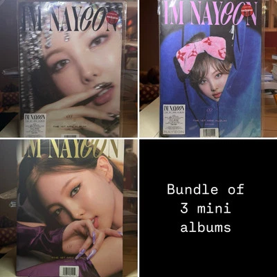 Im Nayeon by Nayeon Twice 1st Mini Album Bundle Of 3 VERSIONS Brand New Foto 1 de 4