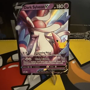 Dark Sylveon V SWSH134 SWSH: Sword & Shield Promo Cards Holo - Picture 1 of 2
