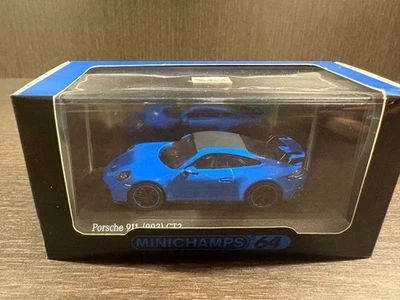 MINICHAMPS Porsche 911 992 GT3 1/64 Scale Diecast Mini Car Unopened - Image 1 of 4