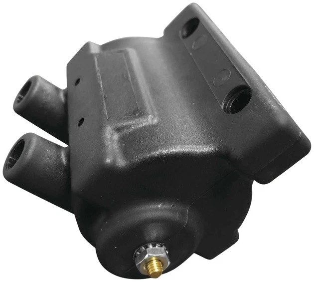Bobina de encendido Twin Power 4 ohmios negra #10-2028 Harley Davidson Foto 1 de 1