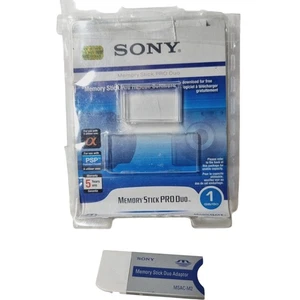 Sony Memory Stick Duo Adapter Only MSAC-M2 PSP Camera - Picture 1 of 6