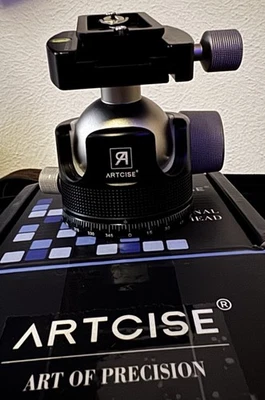 Artcise 55mm Low Profile Ball Head & Extra Arca Plate. - Image 1 of 4