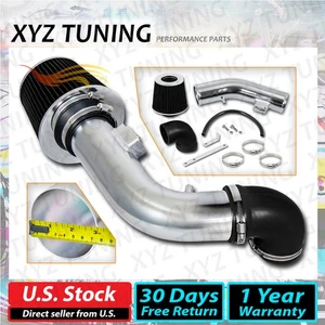 3" BLACK Short Ram Air Intake +Filter For 05-10 Cobalt/08-12 Malibu 2.2L/2.4L L4 - Picture 1 of 9