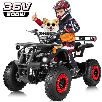 Kids ATV Electric 4 Wheeler 36v Quad ATV Play Car For Kids Toy Xmas Gifts Foto 1 de 4