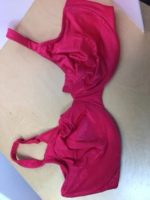 Sujetador con aros Lilyette 0455 floral rosa intenso minimizador sin relleno talla 40DD para mujer Foto 1 de 4