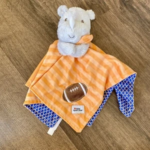Kids Preferred  Orange Rhino Plush Lovey with Football Little  Sport Star  New - Picture 1 of 9