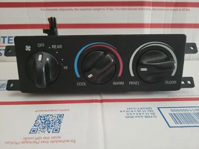 2001 Ford Expedition AC Heater Temperature Climate Control Switch YL1H19E764 AA - Image 1 of 4