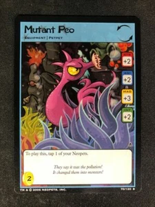 Neopets TCG Mutant Peo 70/120 Curse of Maraqua Petpet Uncommon - Picture 1 of 2