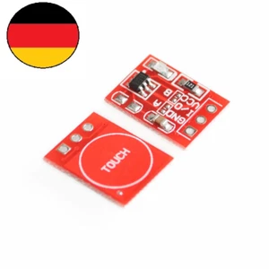 TTP223 Arduino Capacitive Kapazitiver Touch Sensor geeignet Arduino Raspberry Pi - Bild 1 von 1