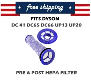 Filtro de repuesto HEPA previo y posterior para aspiradora de animales Dyson DC41 DC65 - Imagen 1 de 1