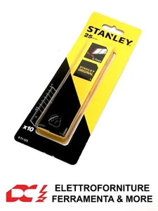 STANLEY Lama Per Taglierino Cutter A Spezzare 25mm Coltello 7 pz Stanley - Imagen 1 de 5