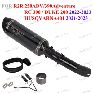 Slip On For R2R ADV250 390/RC390 DUKE 200 21-23 Motorcycle Exhaust Adv Exhaust - Picture 1 of 6