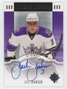 2007-08 UPPER DECK ULTIMATE Jack Johnson ULTIMATE SIGNATURES AUTO - Picture 1 of 2