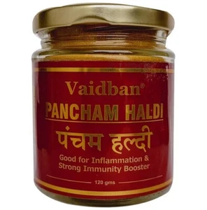 Tarro de polvo Vaidban Pancham Haldi 120 g envío gratuito - Imagen 1 de 4