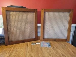 Vintage Bozak B302A Early American Speaker Grilles and Hardware - Picture 1 of 9