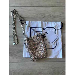 Paco Rabanne Light Pink 1969 Mini Shoulder Crossbody Bag - Picture 1 of 8