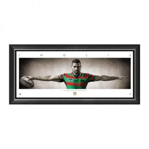 GREG INGLIS SOUTH SYDNEY RABBITOHS FRAMED WINGS NRL PRINT - Bild 1 von 1