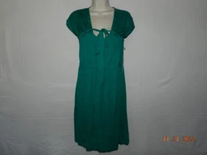 Womens Dress size S Green Short sleeved Simply Vera Wang dress NWT - Picture 1 of 5