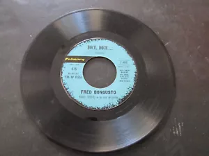 45 giri - 7' - Fred Bongusto - Doce Doce / Frida - Primory 1963 - Imagen 1 de 2