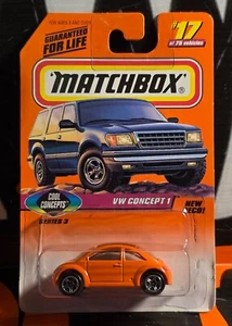1998 MATCHBOX COOL CONCEPTS ** VW CONCEPT 1 ** #17 1:64 SERIES 3 - Picture 1 of 2