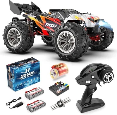 Hosim 1:14 RC Car RC Monster Truck Remote Cotrol Car RTR 4WD OFF-Road X03 - Image 1 of 4