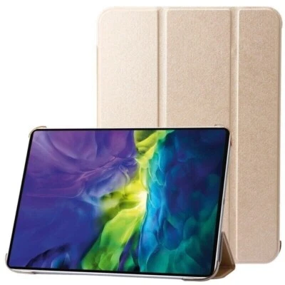 Funda protectora de cuero con soporte abatible a prueba de golpes para iPad Air 11 pulgadas (M2) (M3) 2025 Foto 1 de 4