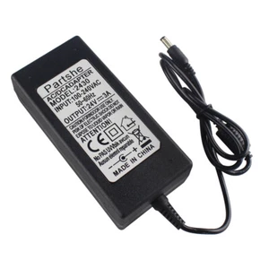 Adattatore AC 24V per Datacard SD260 SD360 SP35 SP55 più cavo alimentazione caricatore - Foto 1 di 5