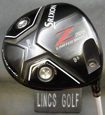 Srixon Z725 Limited Model 9.5° Driver Stiff Graphite Shaft Srixon Grip - Image 1 of 4