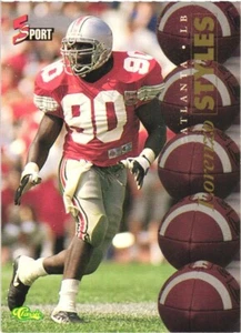 1995 Classic Five Sport #80 Lorenzo Styles Atlanta Falcons - Picture 1 of 2
