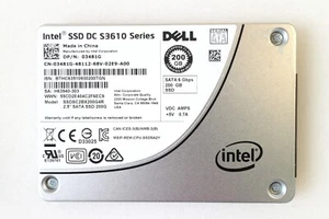 Dell 200 Go SSD MLC MU DC S3610 3481G Intel - SSDSC2BX200G4R - Photo 1/1
