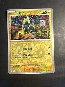 2023 Pokemon Paradox Rift Blitzle 62 /182 Reverse Holo Holographic Foil - Picture 1 of 2