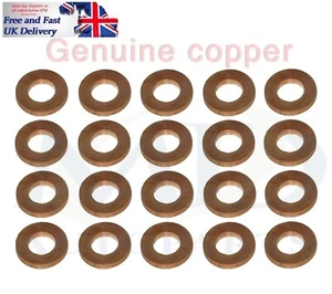 Arandelas/anillo de sellado de enchufe de sumidero para Ford Fiesta Mondeo Focus C-Max y C-Max x20 -31340 - Imagen 1 de 2