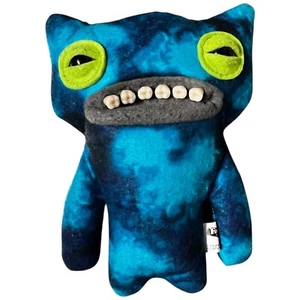 Fuggler Puppe Spin Master Plüschtier Stofftier Monster Zähne blau Batik 2023  - Bild 1 von 9