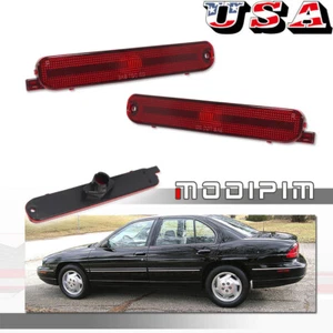 For 95-01 Chevy Lumina & 95-99 Monte Carlo Red Side Marker Lights Lamps Housings - Picture 1 of 8