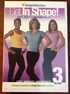 Weight Watchers Get In Shape! - DVD - Three 30-minute Total Body Workouts - New - Picture 1 of 2