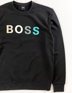 SUDADERA HOMBRE HUGO BOSS SALBO NEGRO