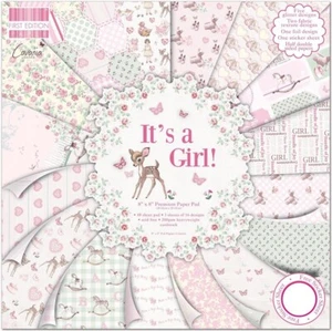 First Edition 8x8 Paper Pad - Its a Girl - Picture 1 of 1