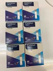CONTOUR NEXT Blood Glucose 300 Test Strips Self-Testing Retail Exp 10/31/2026 - Picture 1 of 7