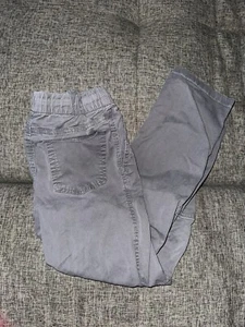 Cat & Jack Boys Size 12 Gray Straight Recto Fit Pull-On Drawstring Pants - Picture 1 of 3