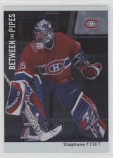 2002-03 ITG Be A Player Between the Pipes Silver /100 Stephane Fiset #20