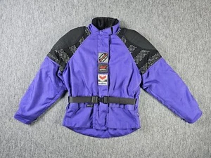Chaqueta de motocicleta Rukka Gore-Tex vintage talla 42 púrpura para hombre sistema RVP blindado - Imagen 1 de 17