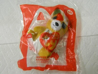 2021 McDonald’s Happy Meal  TY TEENIE BEANIE BABY BOOS KIPPER THE KANGAROO #10 - Image 1 of 2