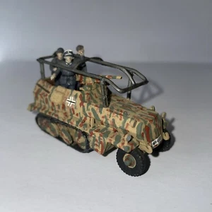 WWII GERMAN command halftrack built & painted nice standard - 1/76 scale - 70259 - Picture 1 of 7