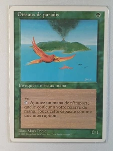 RUSH FRANCAIS Oiseaux de paradis EX+ MTG Magic 4ED - Picture 1 of 2